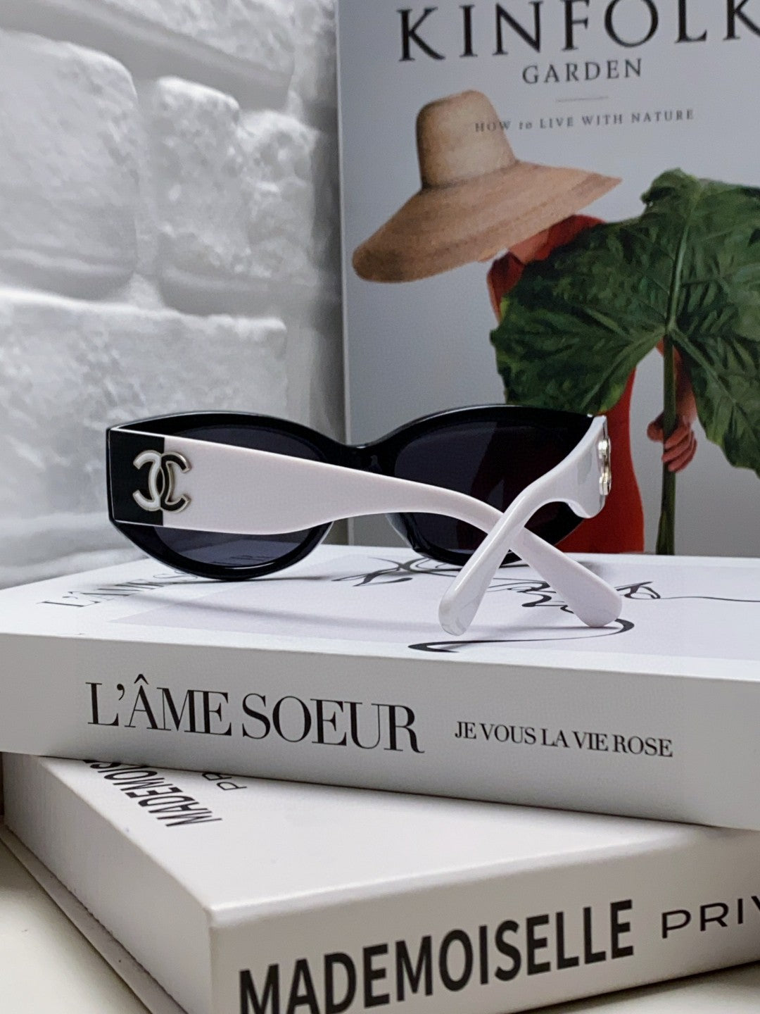 Chanel Oval Silver Lens Sunglasses for Men & Women - detail image 2