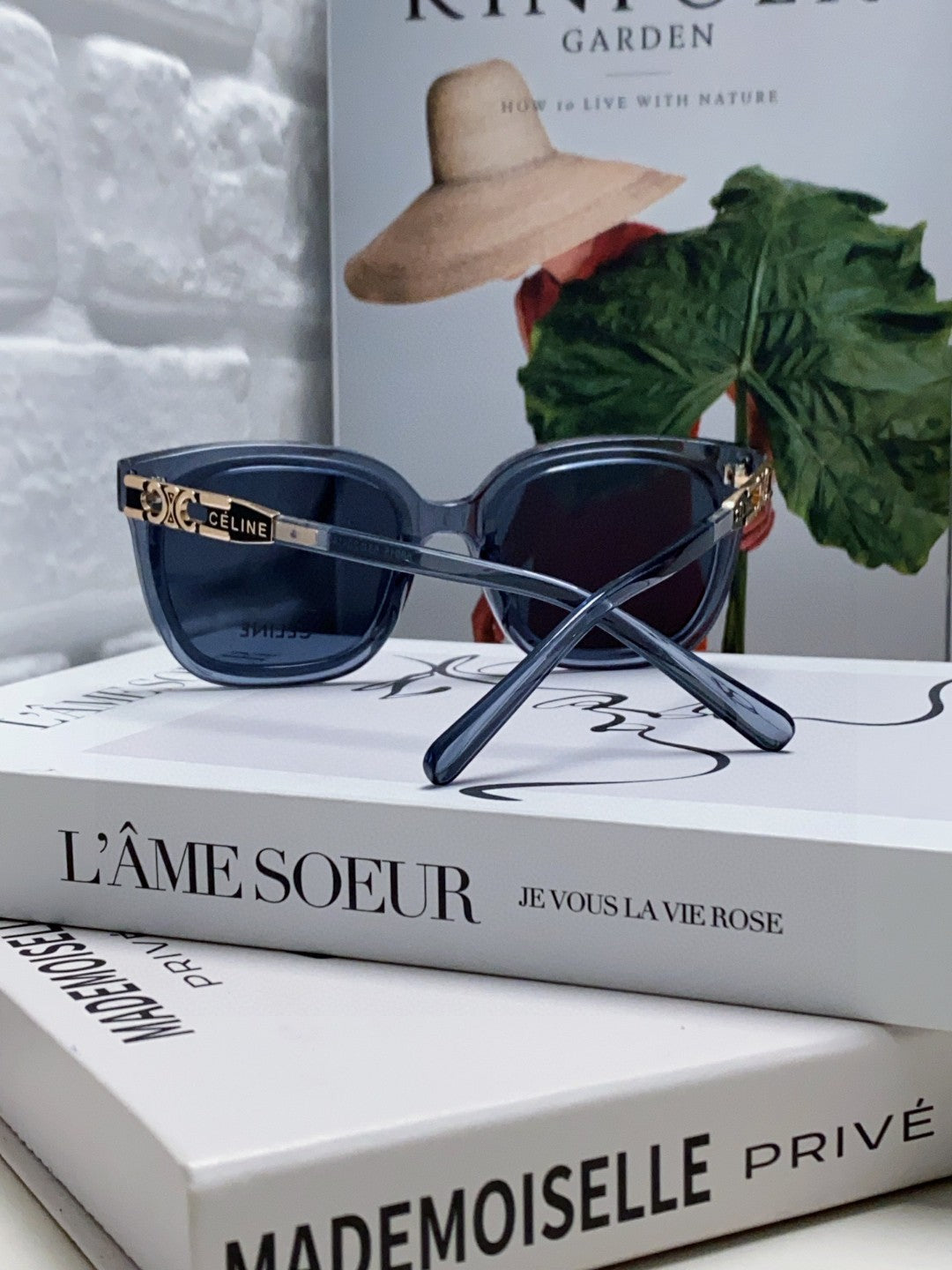 Celine Fashion Blue Lens Sunglasses for Men & Women - 398808
