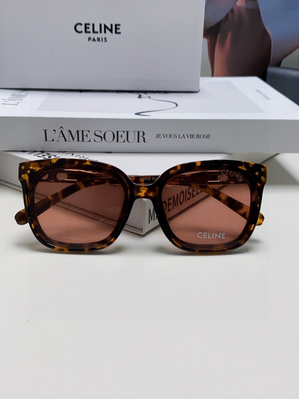 Celine Fashion Red Lens Sunglasses for Men & Women - 398810 - detail image 6