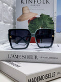 Celine Oversized Silver Lens Sunglasses for Men & Women - 398812