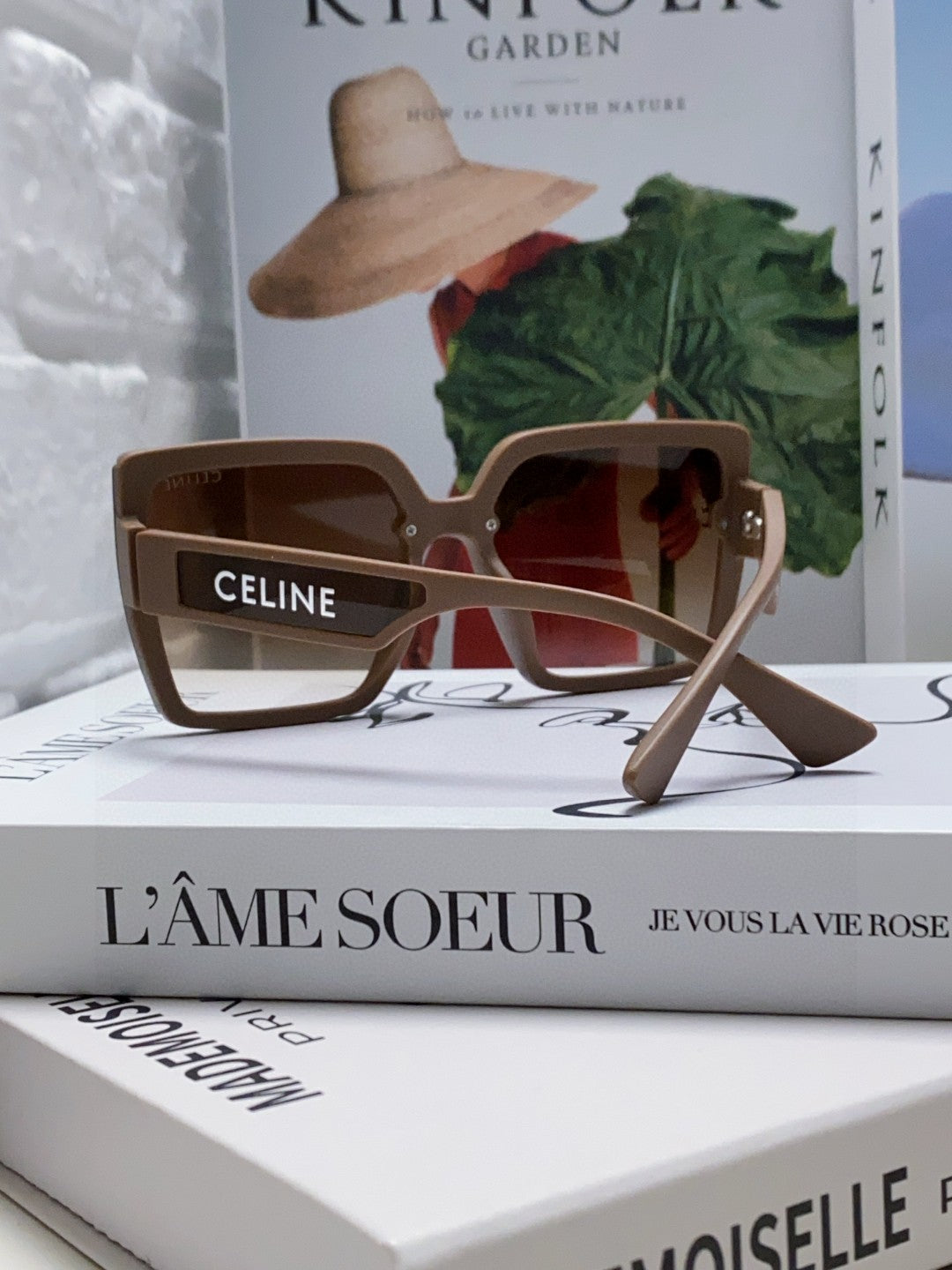 Celine Oversized Brown Lens Sunglasses for Men & Women - detail image 2