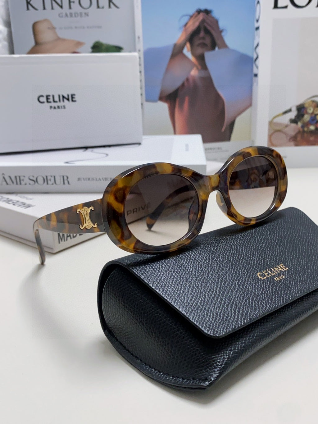 Celine CL40194 Fashion Silver Lens Sunglasses for Men & Women - detail image 7