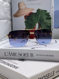 Burberry Fashion Blue Lens Sunglasses for Men & Women - 399062