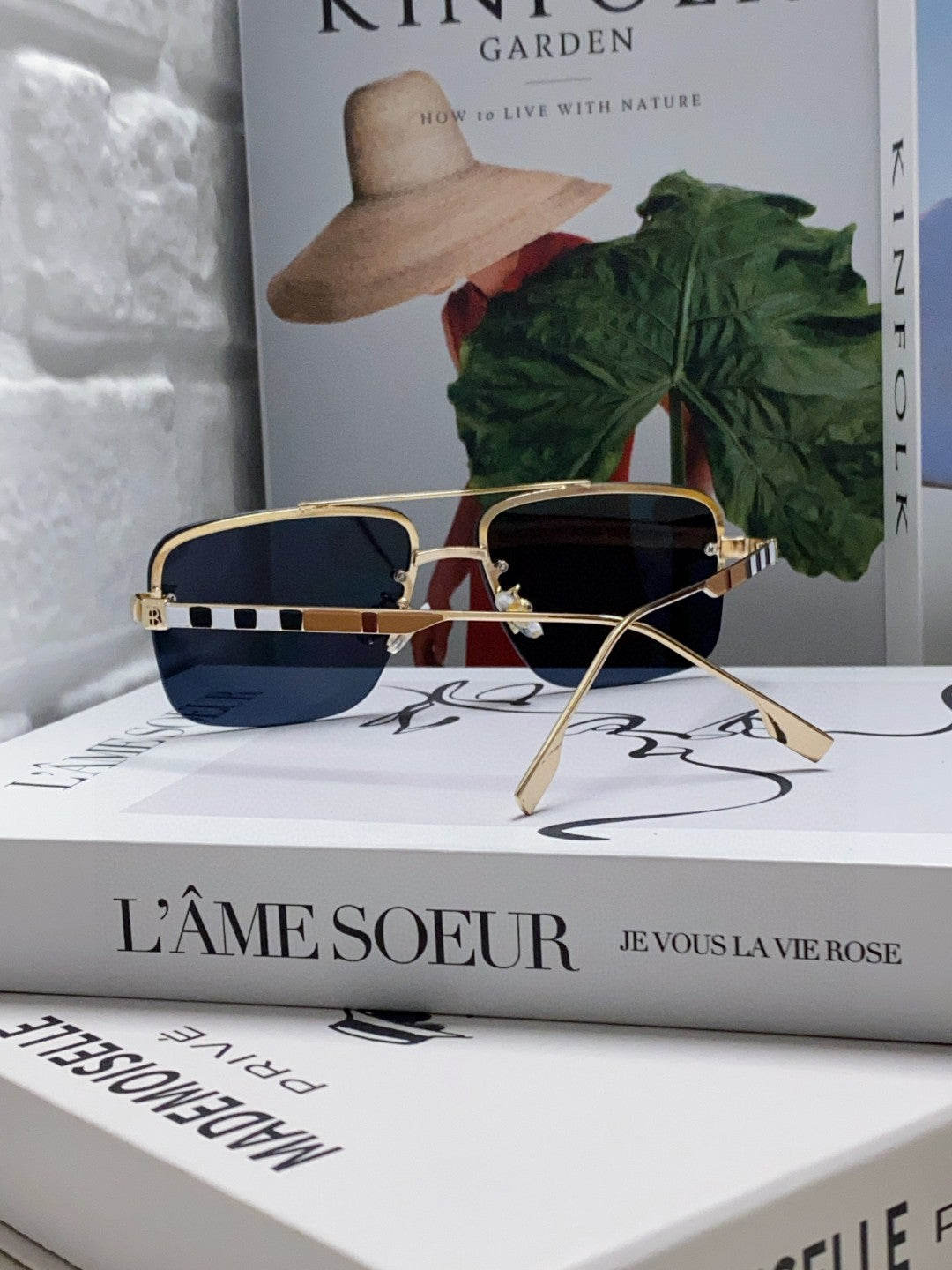 Burberry Fashion Blue Lens Sunglasses for Men & Women - 399063 - detail image 2