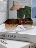 Burberry Round Brown Lens Sunglasses for Men & Women - 399065
