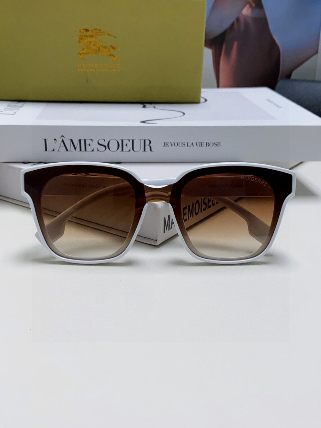 Burberry BE5446 Fashion Brown Lens Sunglasses for Men & Women - 399094 - detail image 6