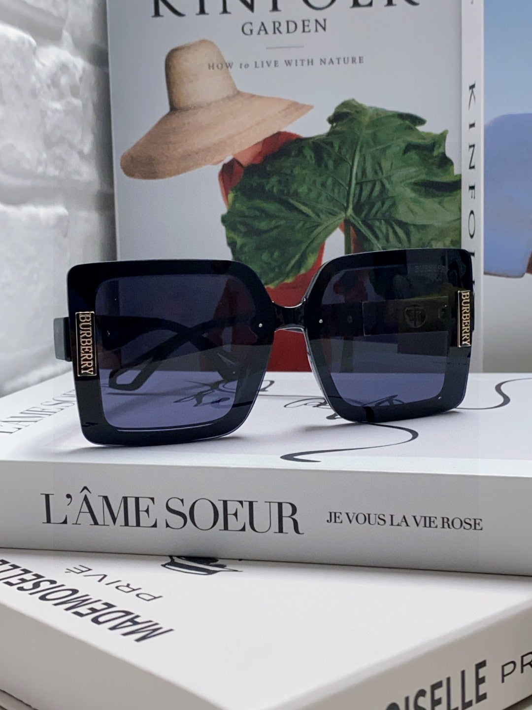 Burberry Fashion Blue Lens Sunglasses for Men & Women - 399102