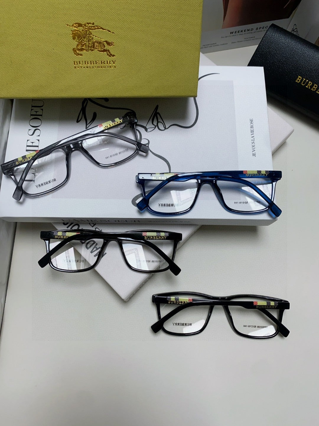 Burberry Fashion Gray Lens Sunglasses for Men - 399103 - detail image 8