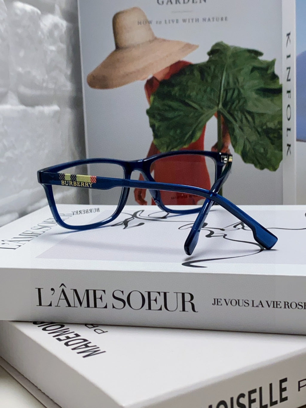 Burberry Fashion Blue Lens Sunglasses for Men - detail image 2