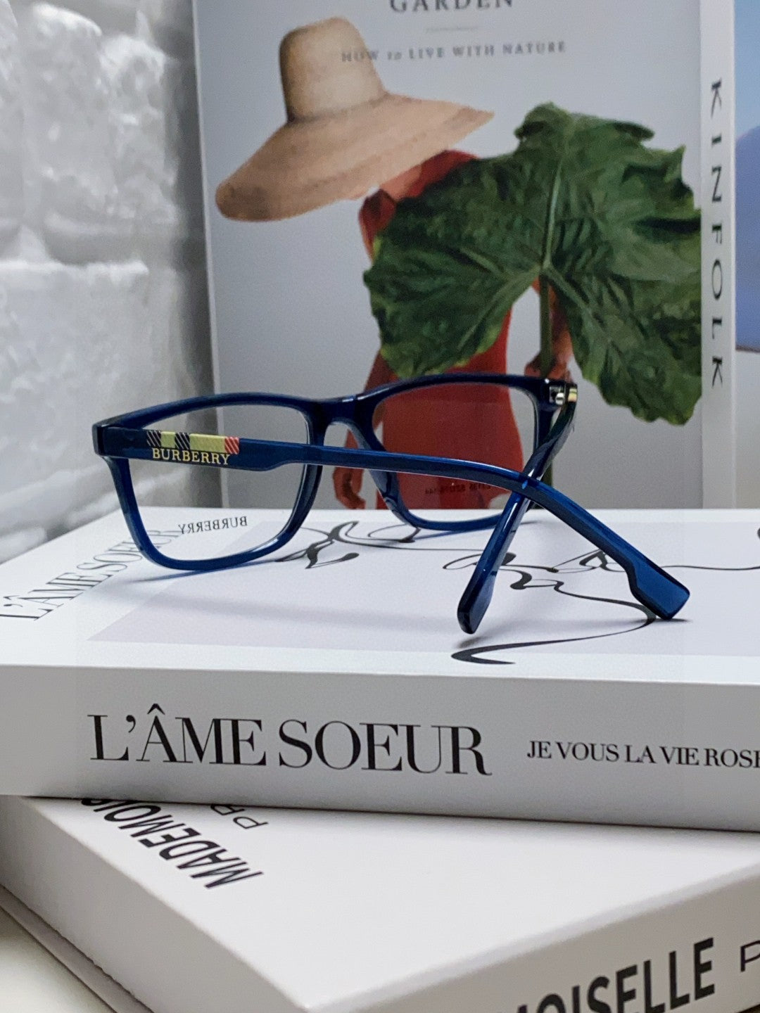Burberry Fashion Blue Lens Sunglasses for Men - detail image 2