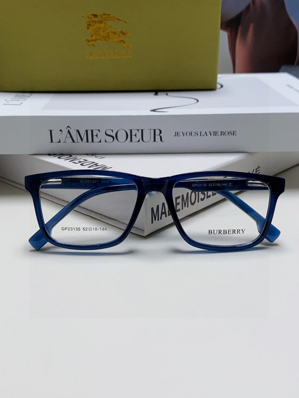 Burberry Fashion Blue Lens Sunglasses for Men - detail image 6