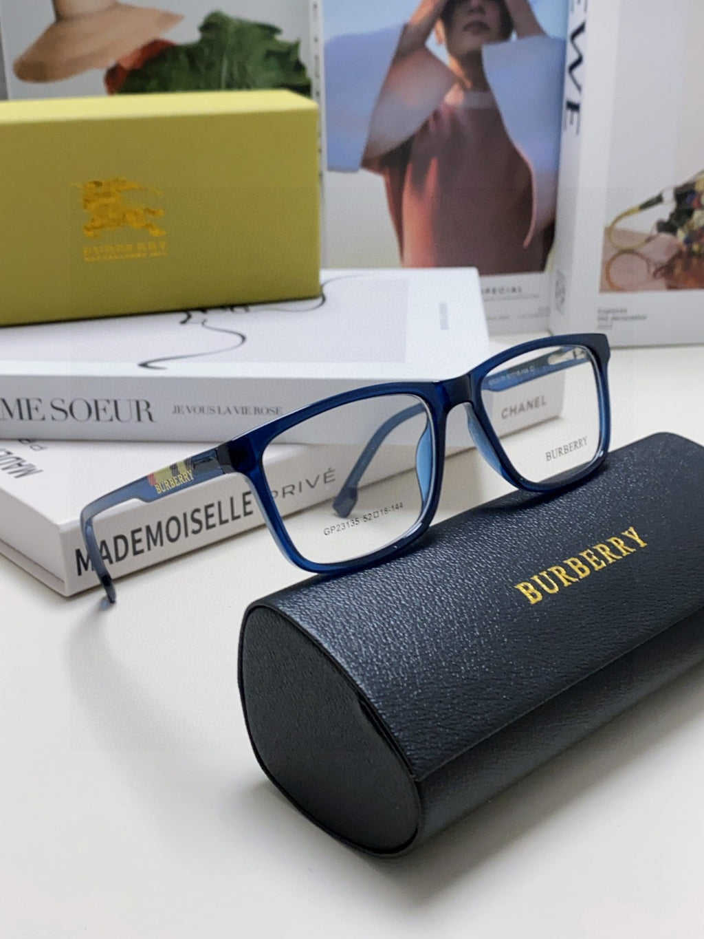 Burberry Fashion Blue Lens Sunglasses for Men - detail image 7