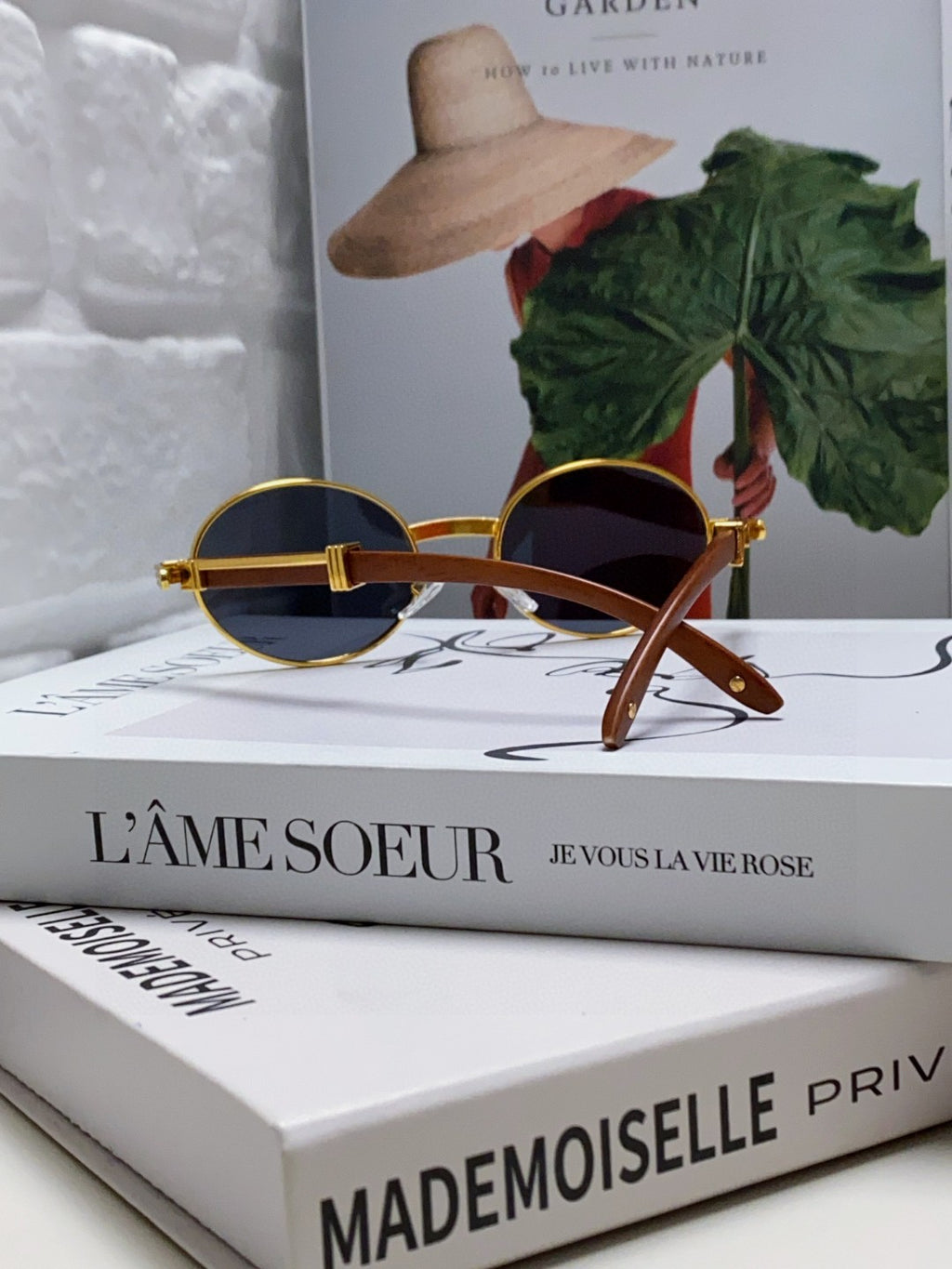 Cartier CT0464S Round Black Lens Sunglasses for Men & Women - detail image 4