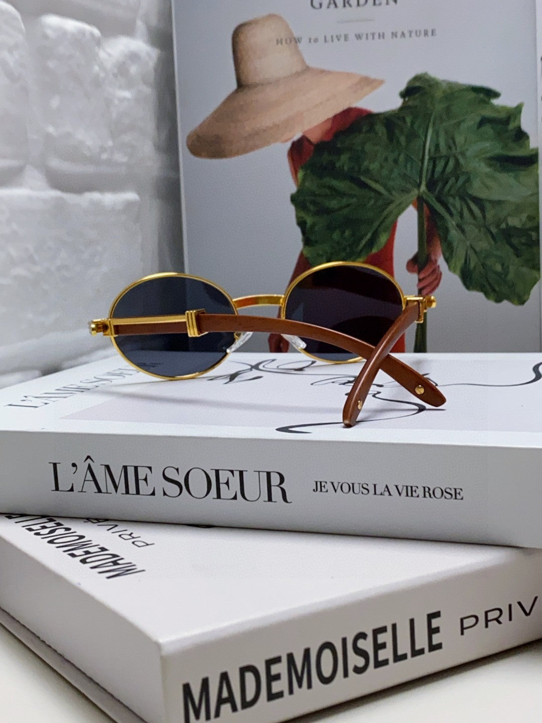 Cartier CT0464S Round Black Lens Sunglasses for Men & Women - detail image 4