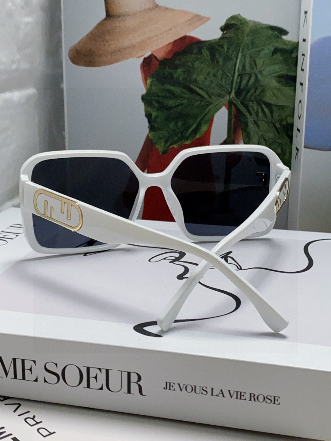 Fendi Square Black Lens Sunglasses for Men & Women - 432753