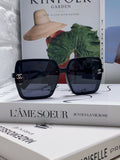Chanel Polarized Fashion Black Lens Sunglasses for Women