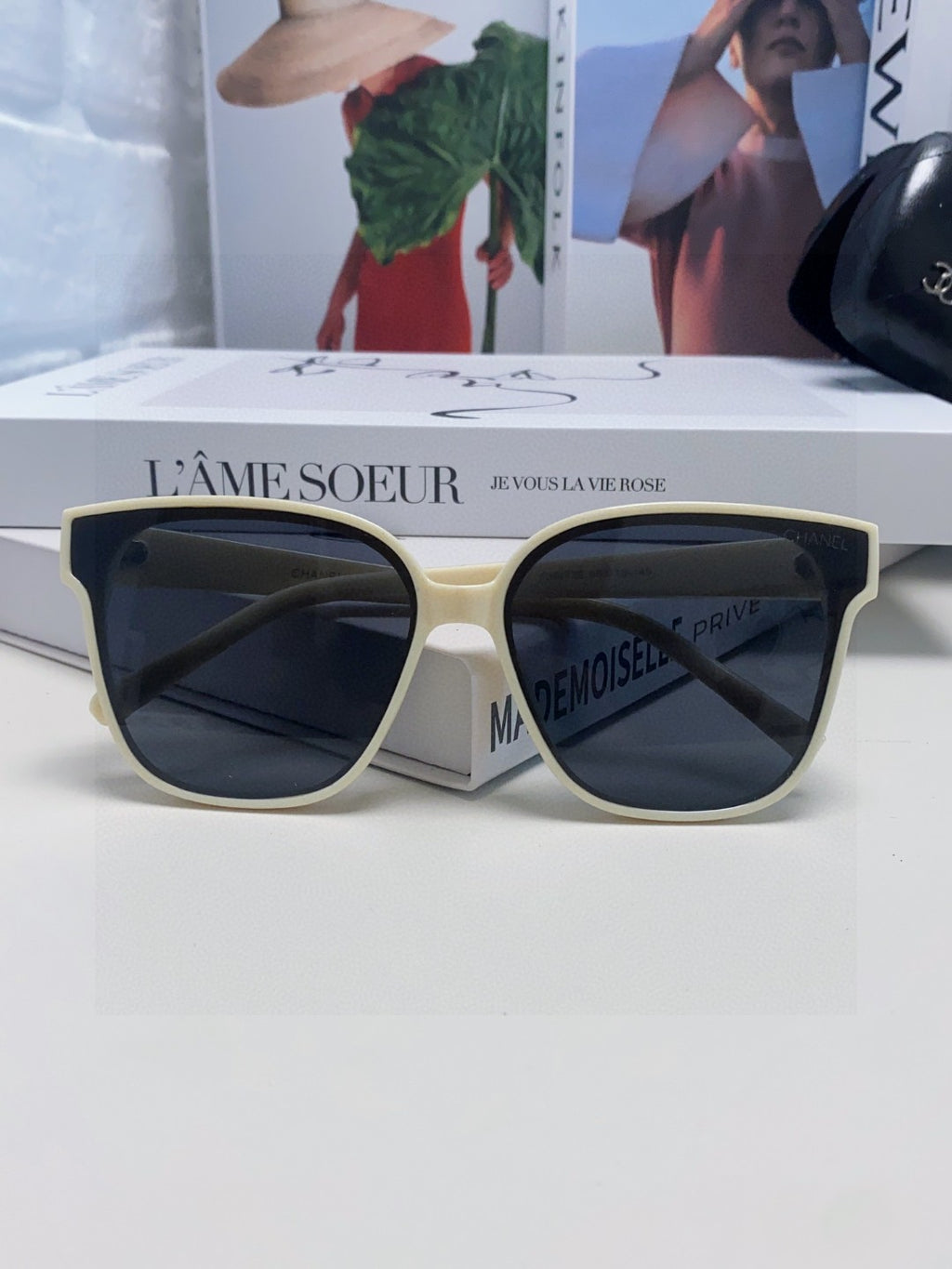 Chanel Square Brown Lens Sunglasses for Men & Women - 431684 - detail image 5