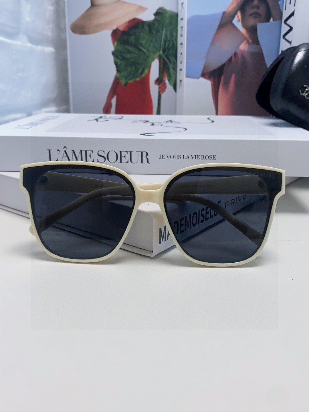 Chanel Square Brown Lens Sunglasses for Men & Women - 431684 - detail image 5
