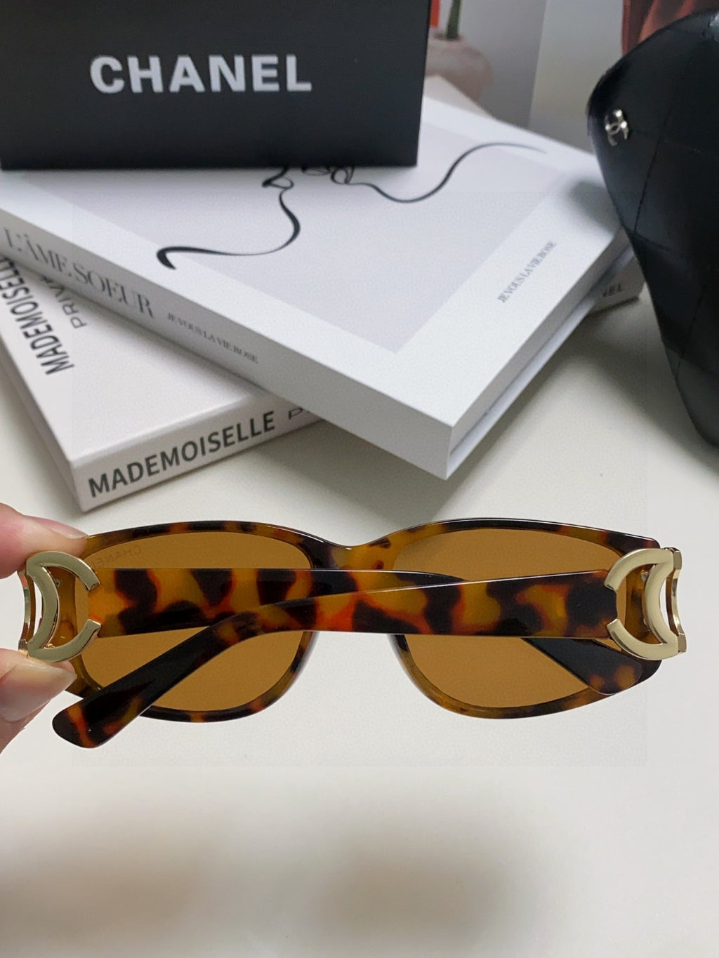 Chanel Metal Fashion Brown Lens Sunglasses for Men & Women - 431685 - detail image 4