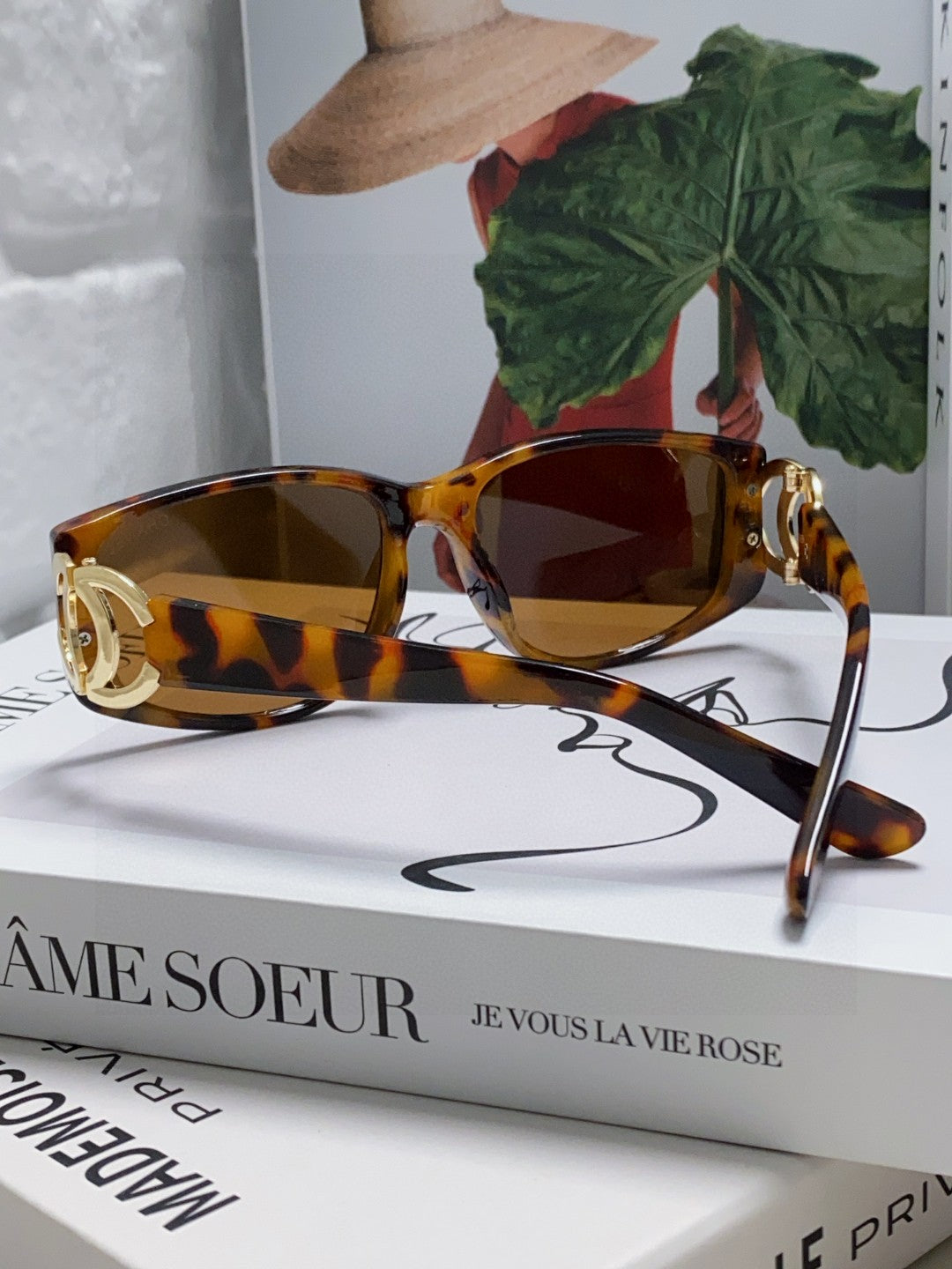 Chanel Metal Fashion Brown Lens Sunglasses for Men & Women - 431685 - detail image 2