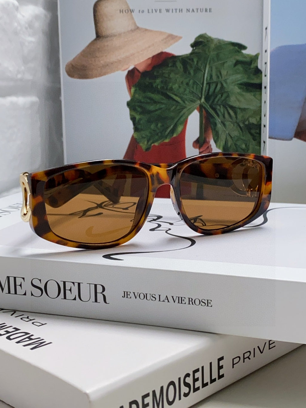 Chanel Metal Fashion Brown Lens Sunglasses for Men & Women - 431685