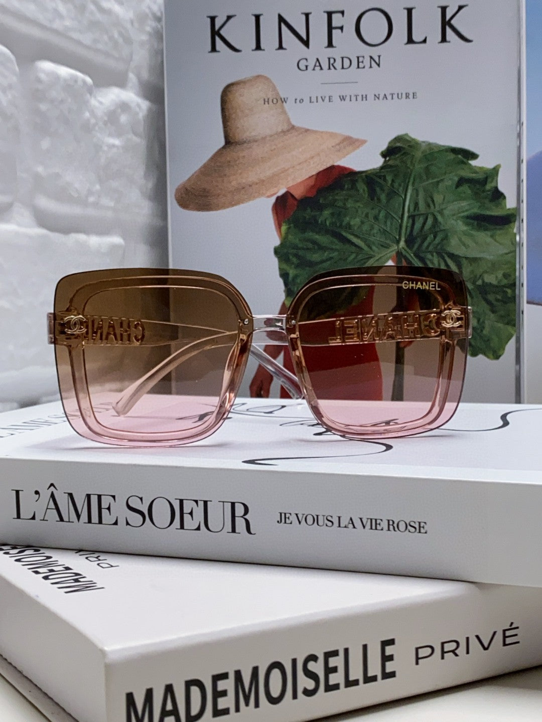 Chanel Fashion Red Lens Sunglasses for Men & Women - 431688