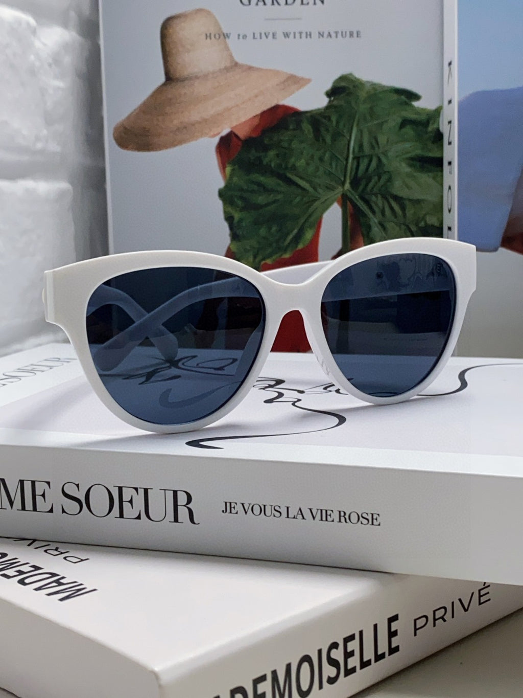 Chanel Cat-Eye Blue Lens Sunglasses for Women - 431507