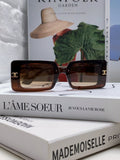 Chanel Polarized Square Red Lens Sunglasses for Men & Women - 431508