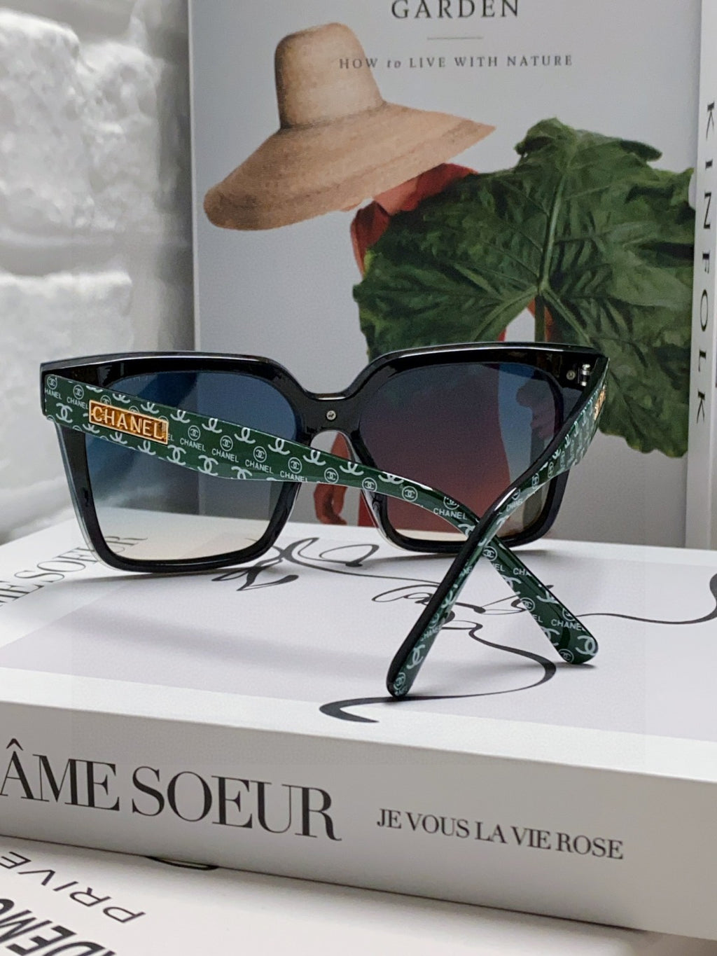 Chanel Square Black Lens Sunglasses for Men & Women - 431510 - detail image 2