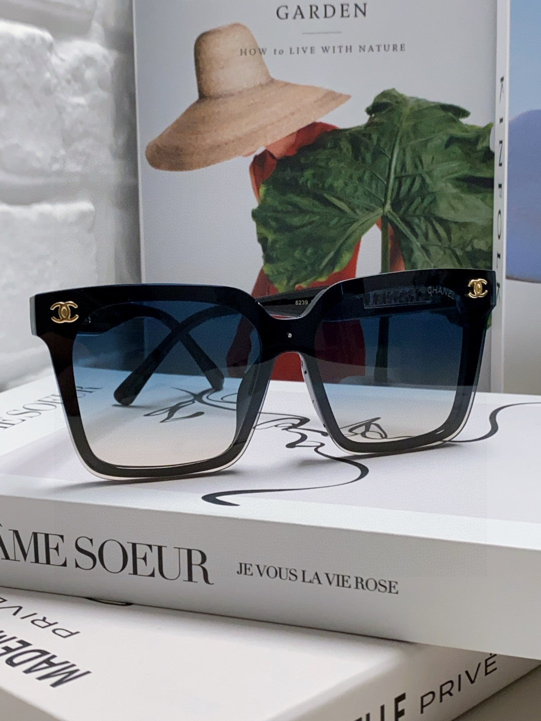 Chanel Square Black Lens Sunglasses for Men & Women - 431510