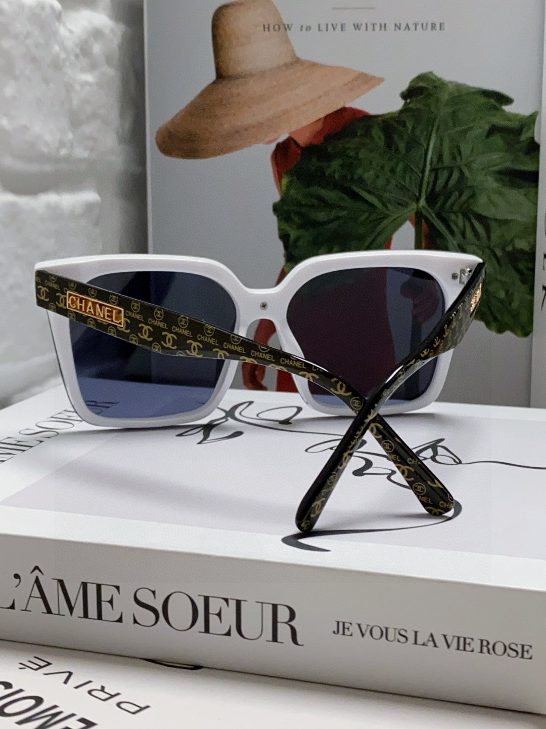 Chanel Square Blue Lens Sunglasses for Men & Women - 431511 - detail image 2