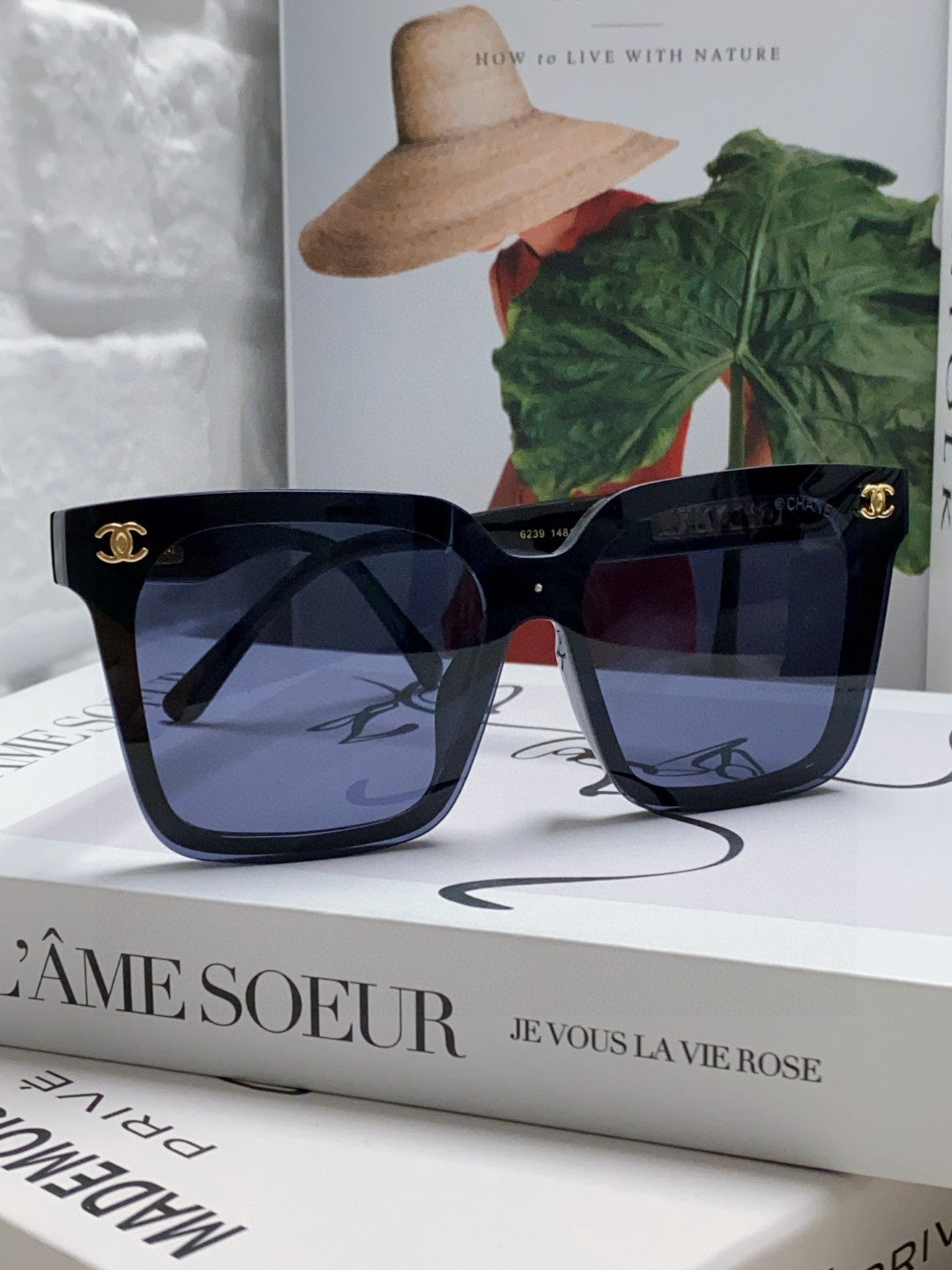 Chanel Square Black Lens Sunglasses for Men & Women - 431512