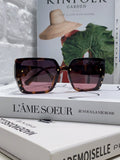 Chanel Polarized Square Red Lens Sunglasses for Men & Women