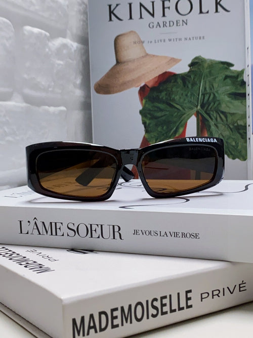 Balenciaga Square Silver Lens Sunglasses for Men & Women - 449638