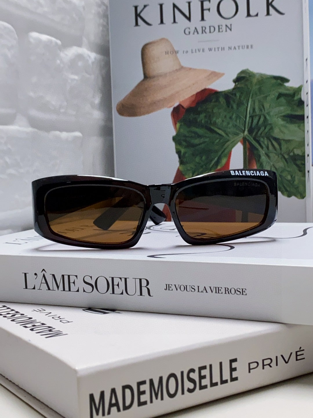 Balenciaga Square Silver Lens Sunglasses for Men & Women - 416104