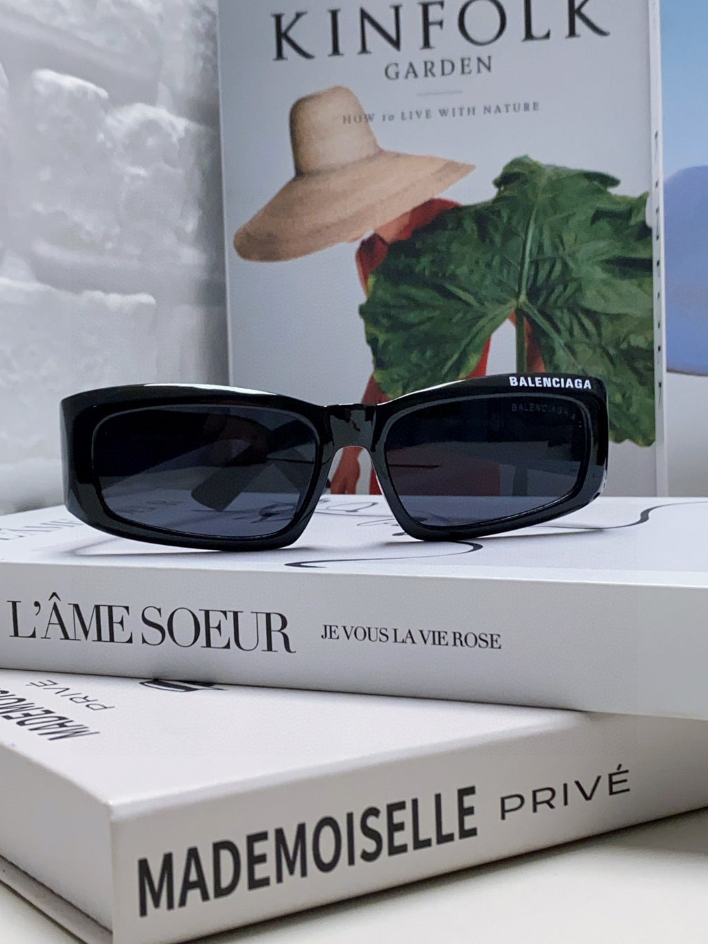 Balenciaga Square Gray Lens Sunglasses for Men & Women - 416107 - detail image 3