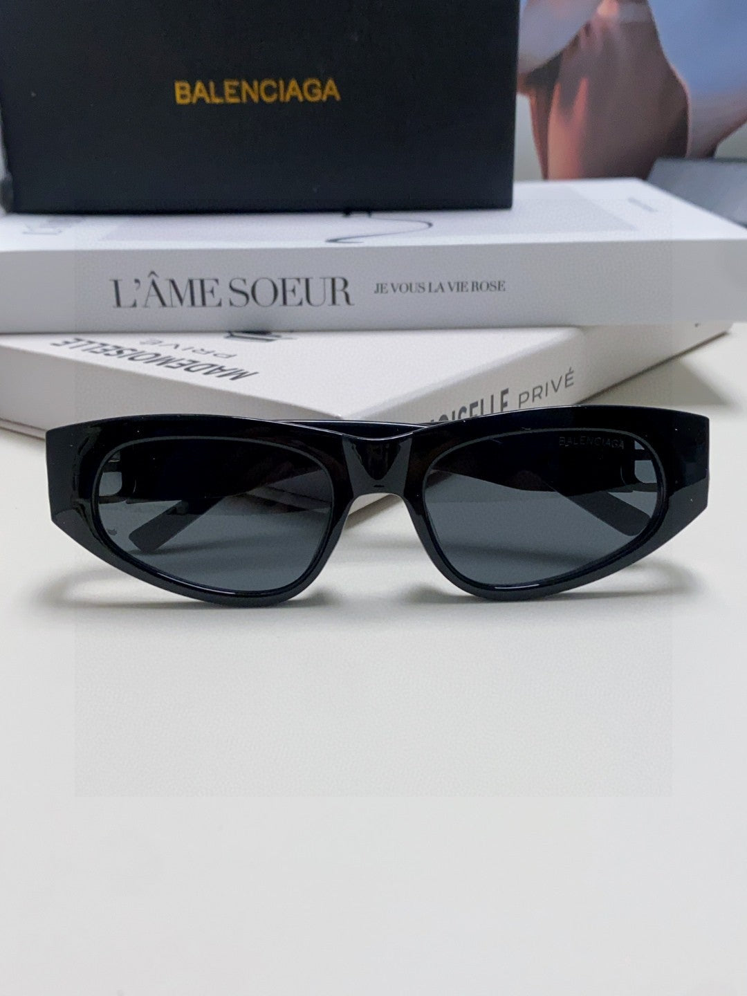 Balenciaga Fashion Gold Lens Sunglasses for Men & Women - detail image 6