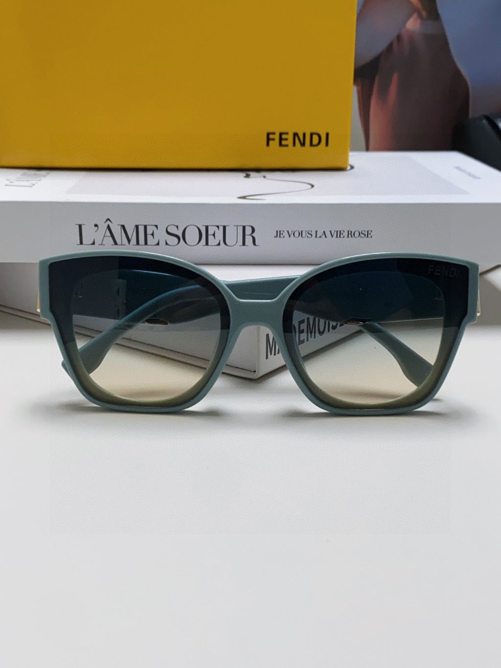 Fendi Fashion Gray Lens Sunglasses for Men & Women - 416305 - detail image 6