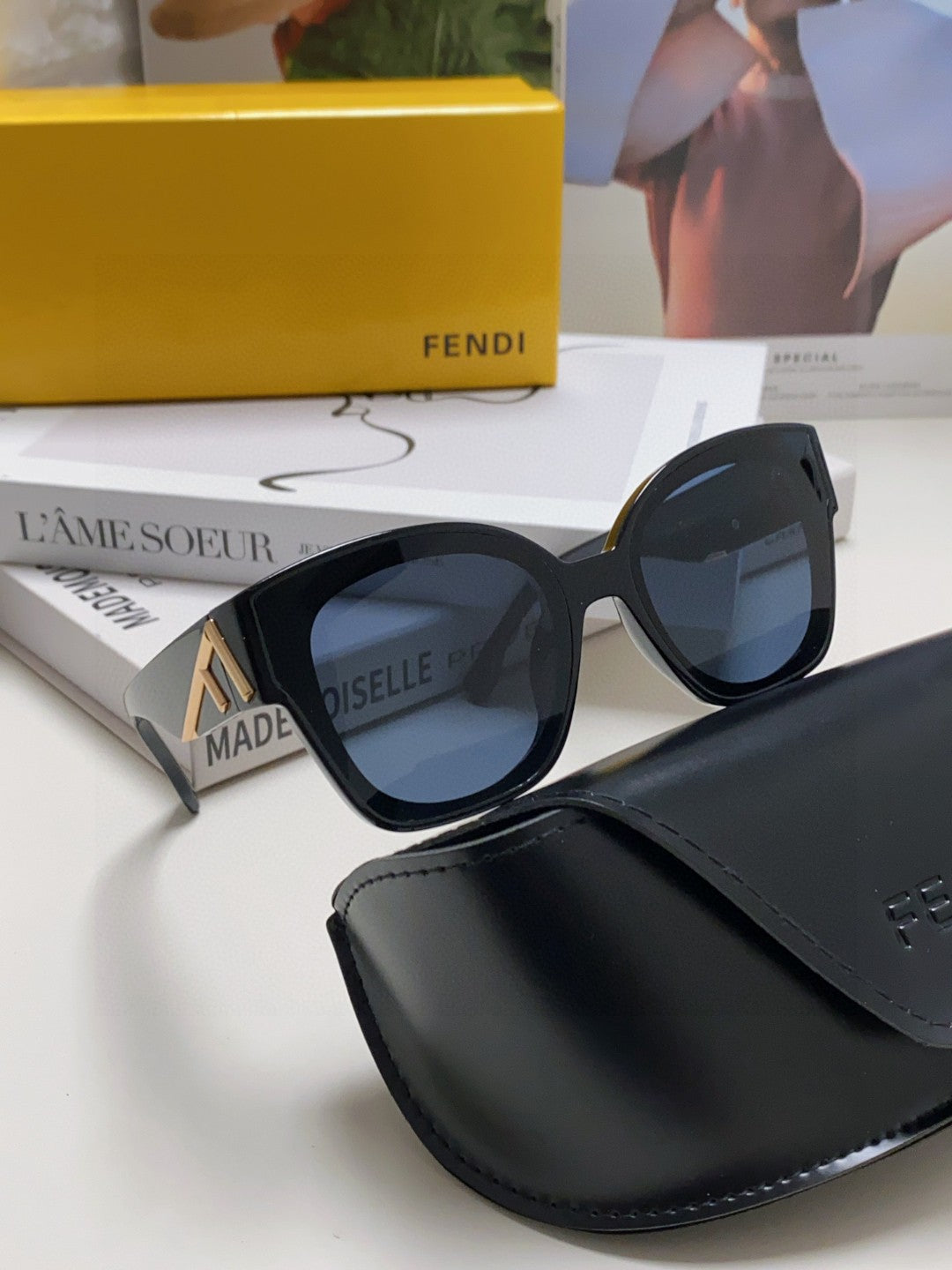 Fendi Fashion Silver Lens Sunglasses for Men & Women - 449812 - detail image 6