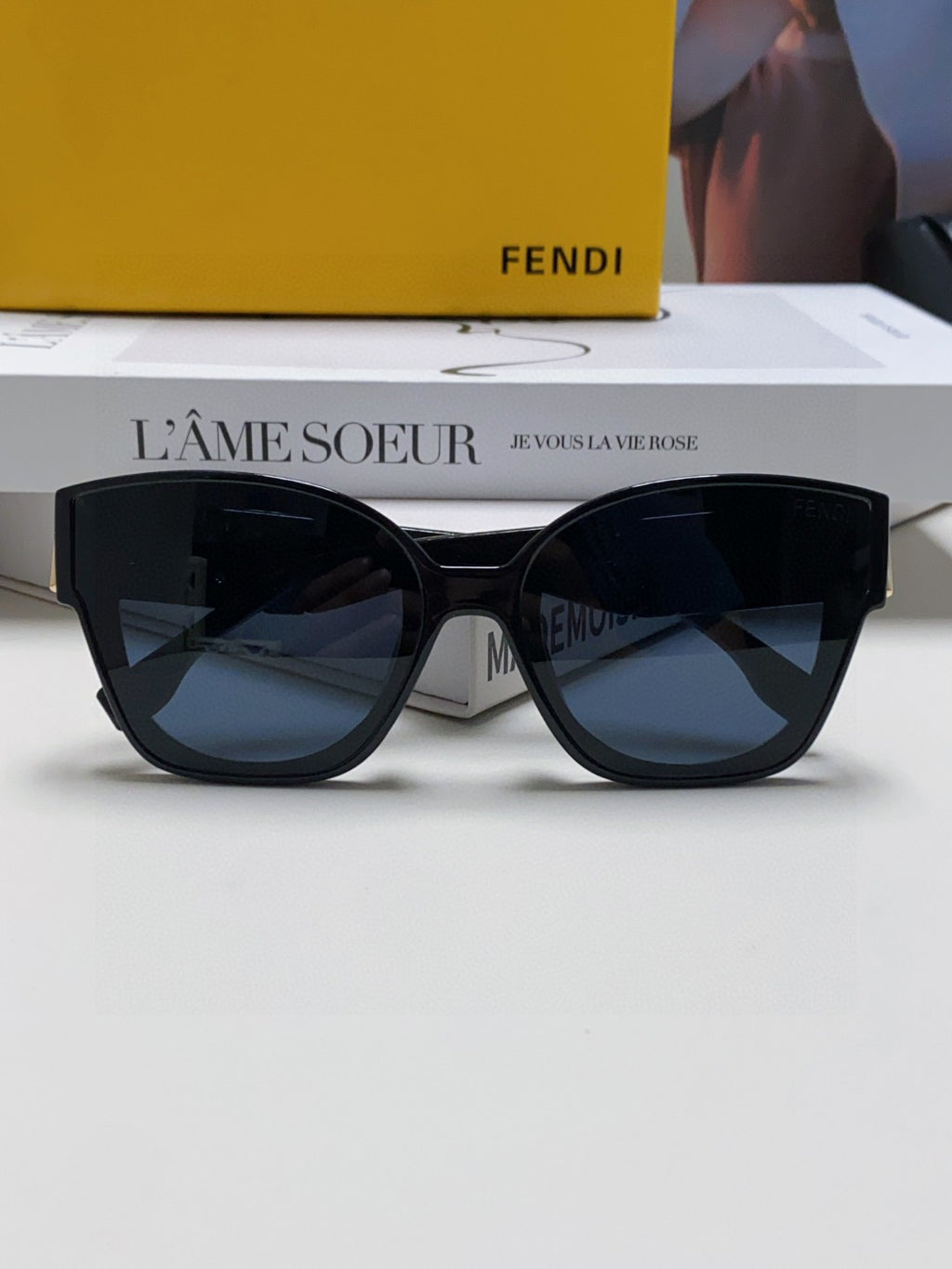 Fendi Fashion Silver Lens Sunglasses for Men & Women - 416306 - detail image 5