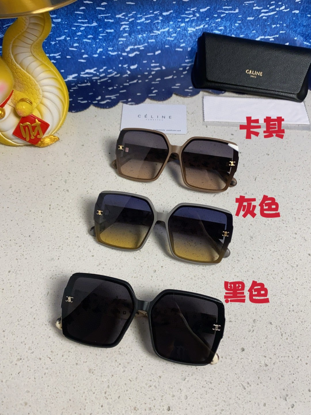 Celine Fashion Gray Lens Sunglasses for Men & Women - 465506 - detail image 11