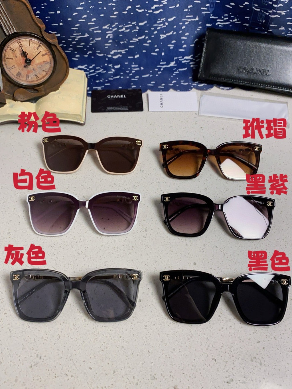 Chanel Fashion Silver Lens Sunglasses for Women - 431666 - detail image 11