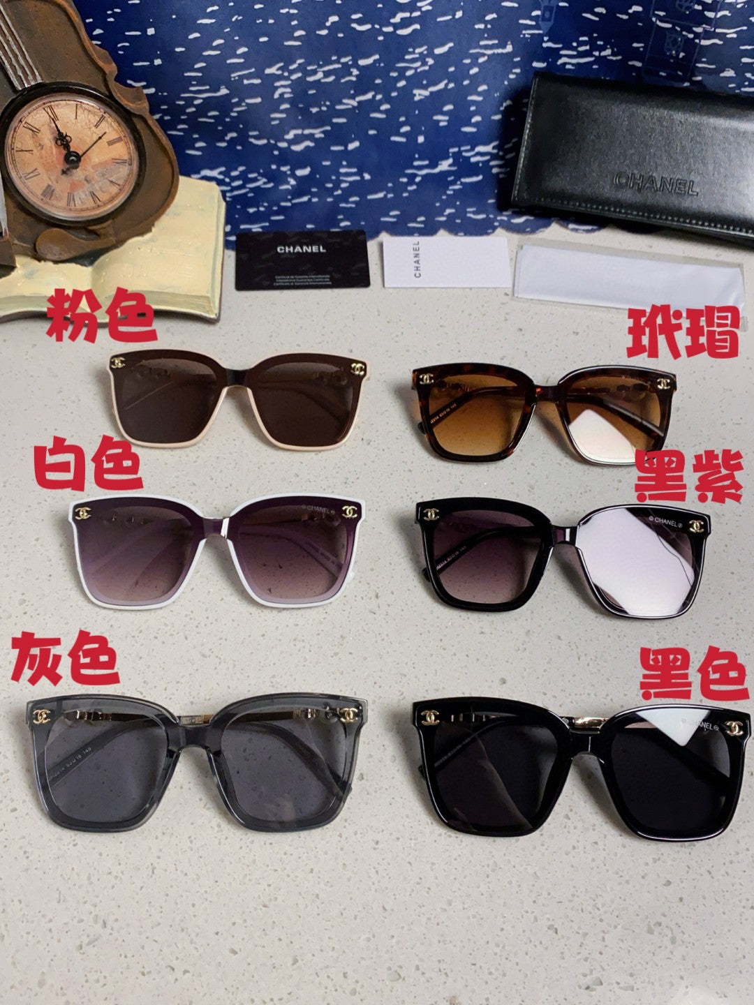 Chanel Fashion Silver Lens Sunglasses for Women - 431666 - detail image 11