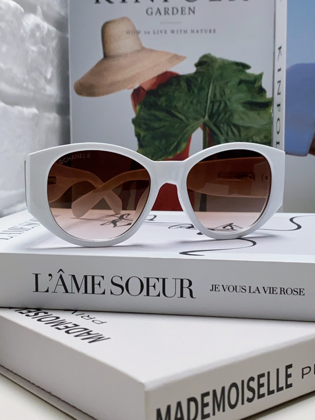 Chanel Polarized Cat-Eye Gray Lens Sunglasses for Women