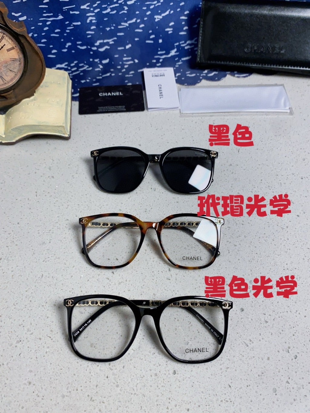 Chanel Fashion Silver Lens Sunglasses for Women - detail image 12