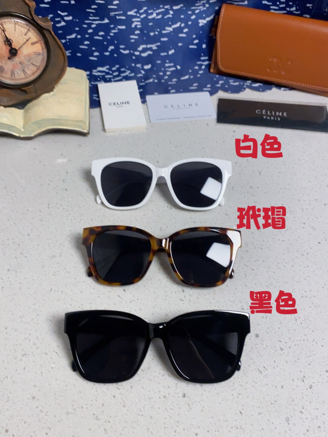 Celine Cat-Eye Pink Lens Sunglasses for Men & Women - detail image 10