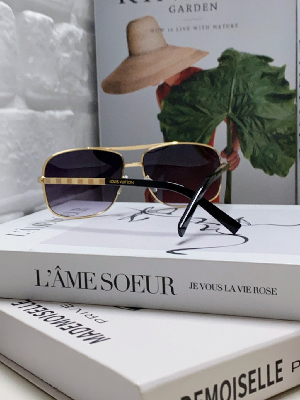 Louis Vuitton Metal Square Silver Lens Sunglasses for Men & Women - 464653