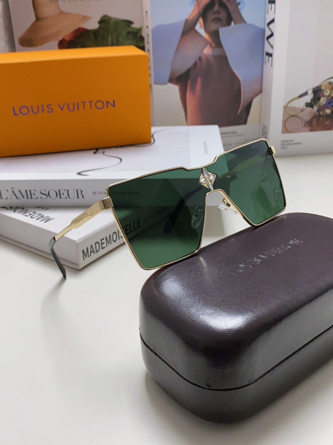 Louis Vuitton Z1700U Metal Fashion Black Lens Sunglasses for Men & Wo - 464654 - detail image 7
