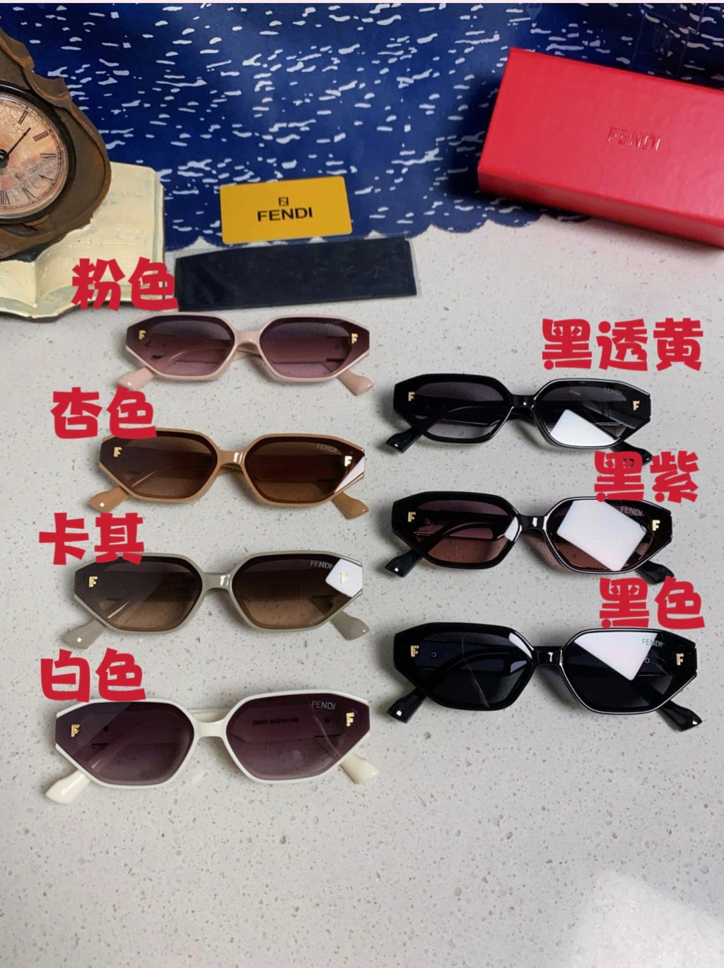 Fendi Fashion Brown Lens Sunglasses for Men & Women - 383044 - detail image 12