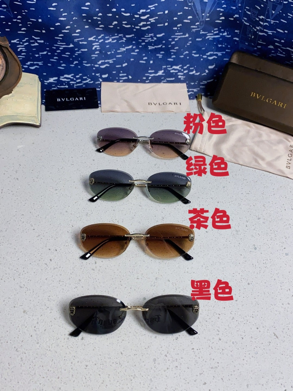 Bottega Veneta Lightweight Metal Rimless Silver Lens Sunglasses - detail image 12